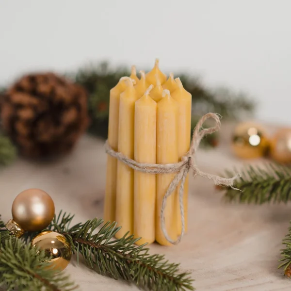 10er-Set-Christbaumkerzen